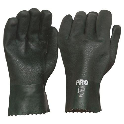 Pro Choice Green Pvc Double Dipped - Length 27cm X12 - PVC27DD PPE Pro Choice   